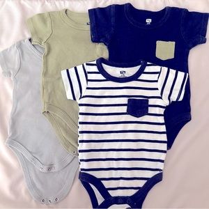 Hudson Baby 4 Pocket Tee Onsies